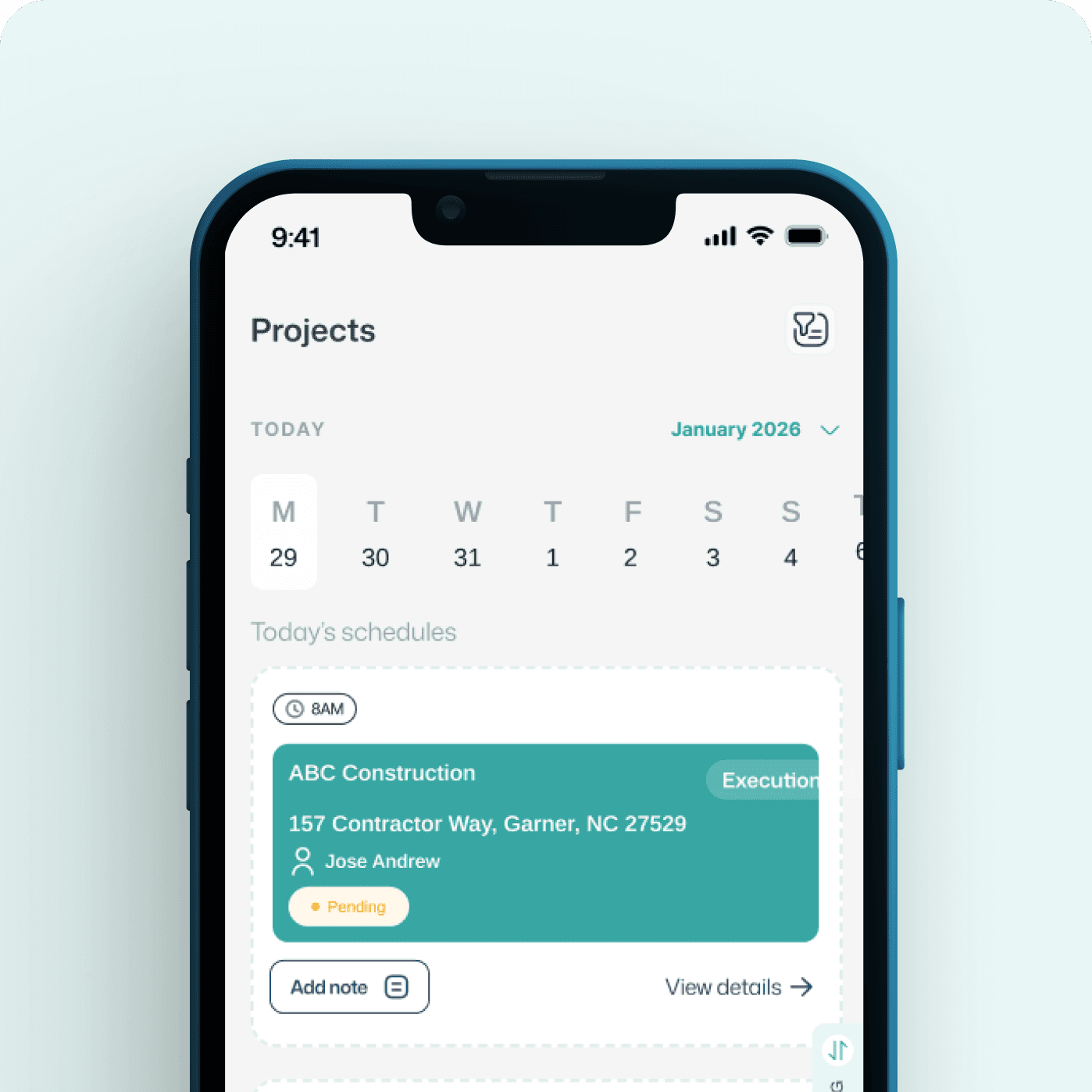 02 · Schedule